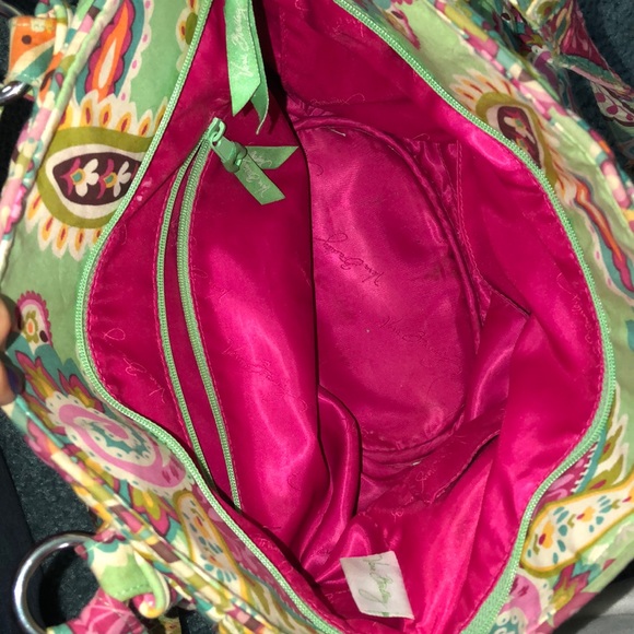 Vera Bradley Paisley Purse WILL BE WASHED - Picture 3 of 3